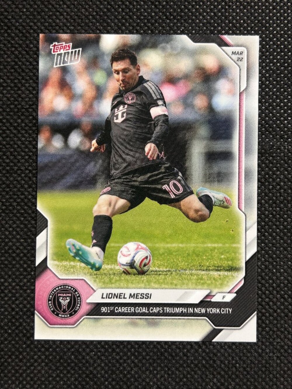Lionel Messi 901st Career Goal 2026 MLS Topps NOW  #18 World Cup FIFA